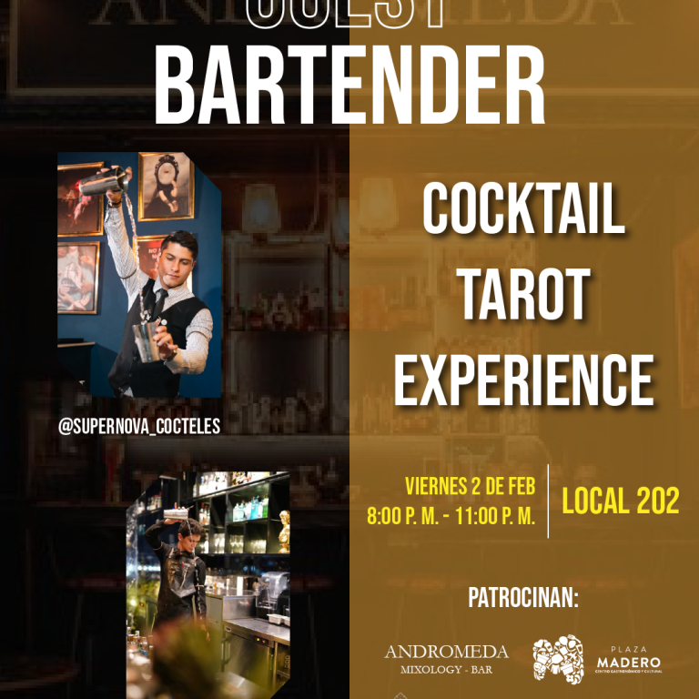 Guest Bartender - Cocktail Tarot Experience